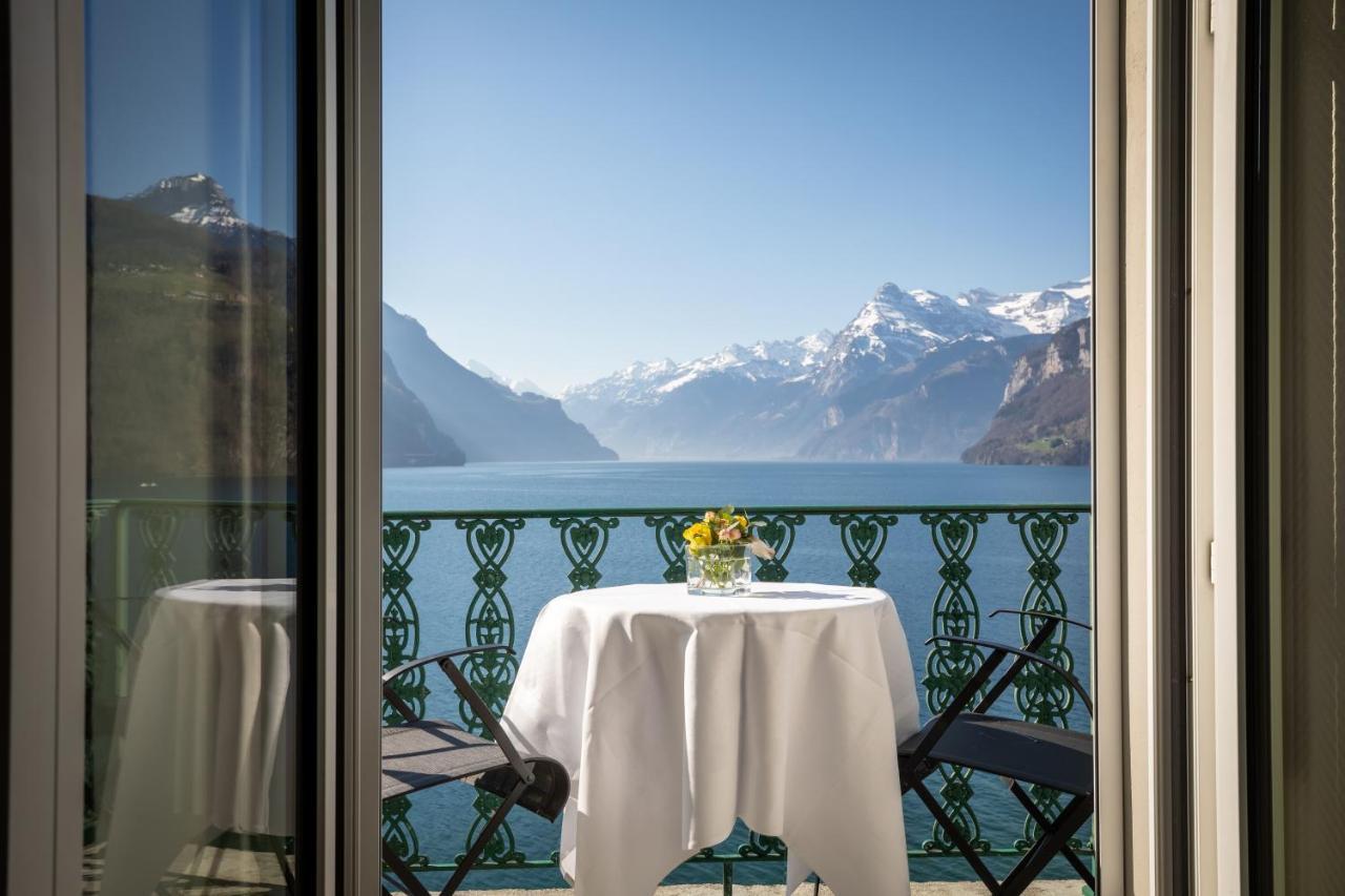 Seehotel Waldstaetterhof Swiss Quality Brunnen Exterior photo