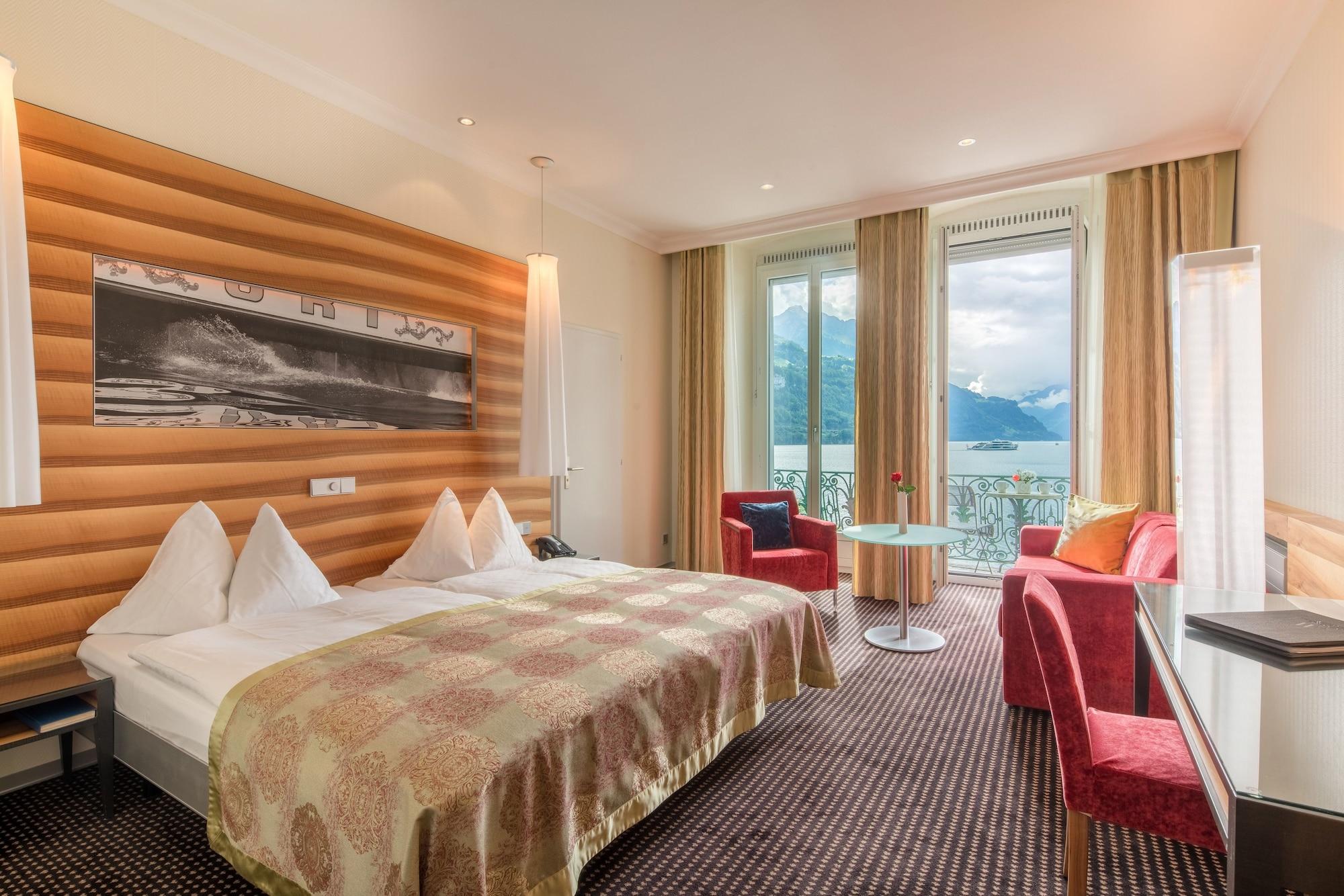 Seehotel Waldstaetterhof Swiss Quality Brunnen Exterior photo